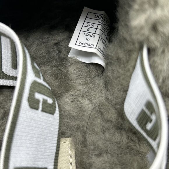 UGG Sandal Womens 9‎ Gray Fluff Yeah Slide Slingback Slippers - Picture 9 of 12